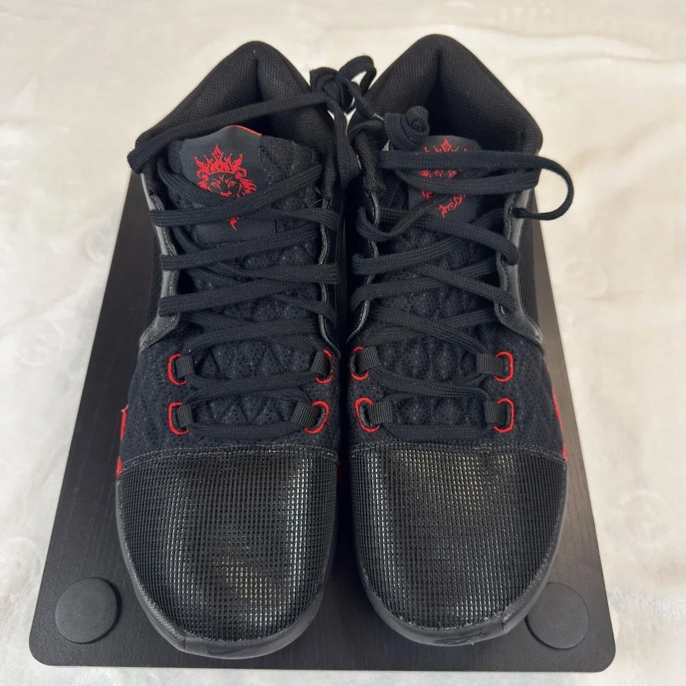 Nike Men's LeBron Witness VIII 8 Black University Red FB2239 005 Size 12 New